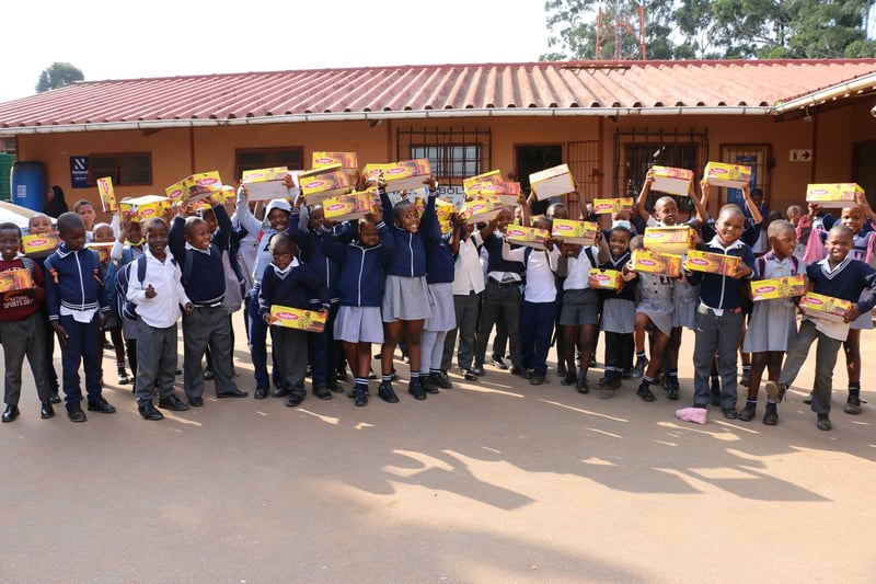 Bata donates close to 3000 pairs of Toughees for flood affected KZN learners