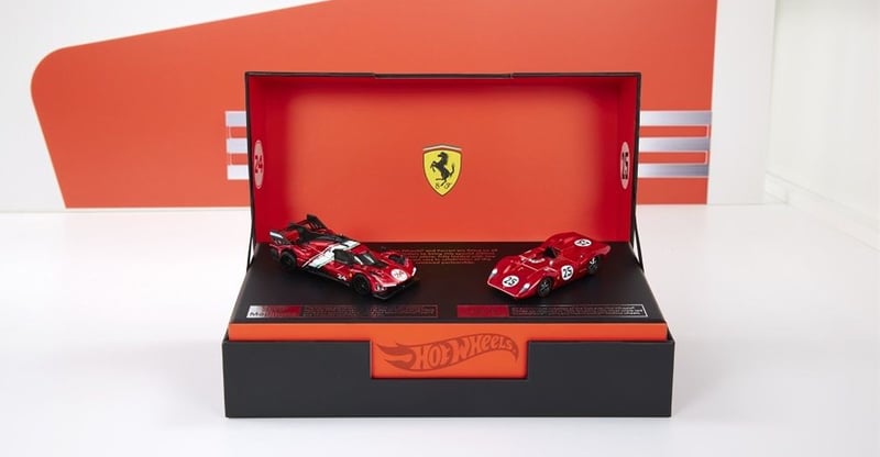 Mattel's Hot Wheels Releases Exclusive Ferrari Die-cast Car Collection