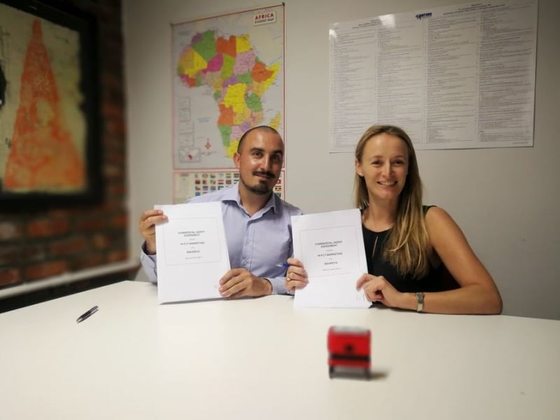 Maureva signs commercial agreement with Hi-Fly Marketing.