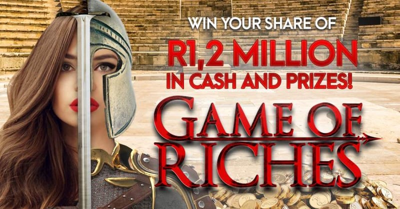 Emperors Palace Launches Game of Riches