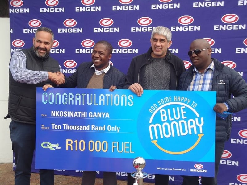 Beat “Blue Monday” and win a R10 000 fuel voucher