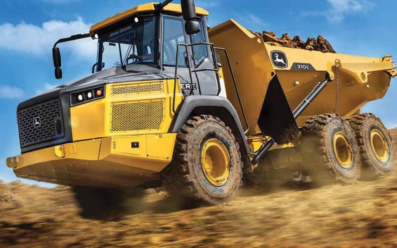 John Deere machinery touches African soil for the first time