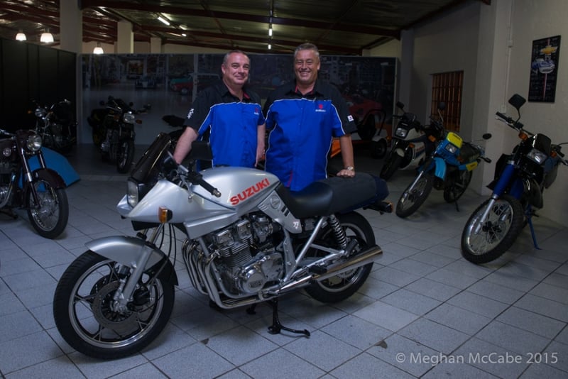 Hamptons Classic Bikes Recently had their Official Launch in conjunction to the launch of The Classic Suzuki Club of South Africa.