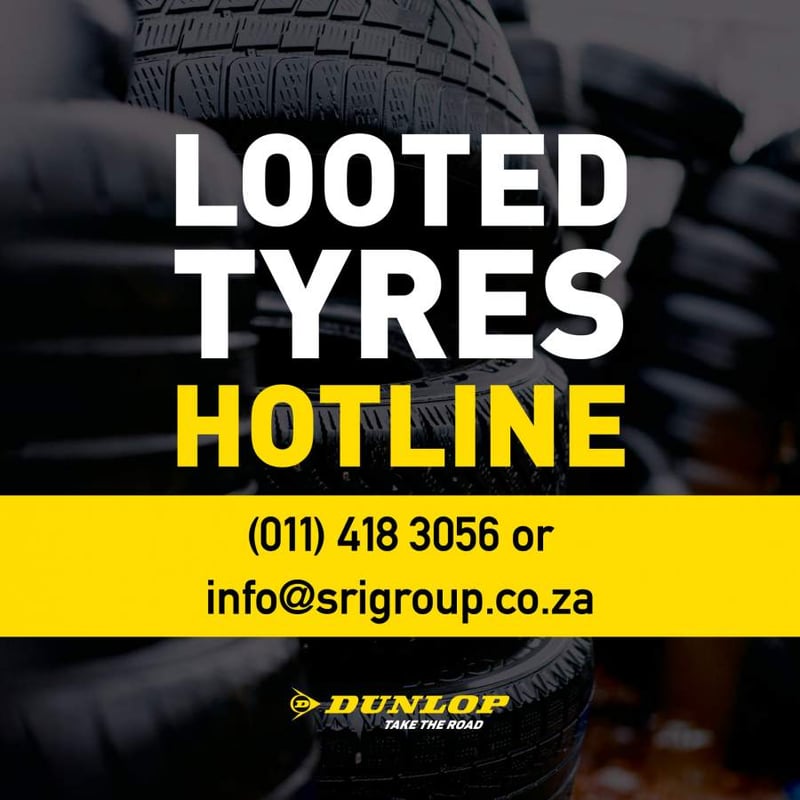 Is that tyre bargain a deal or a steal after SA’s looting?