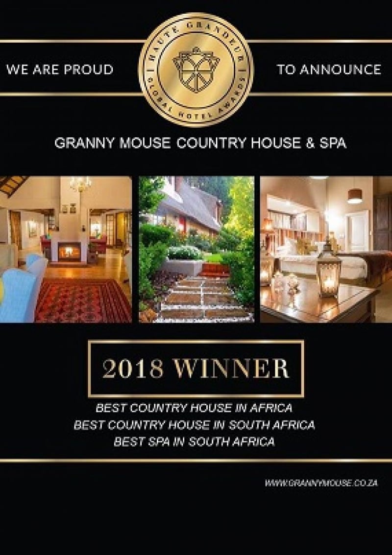 Granny Mouse Country House & Spa wins numerous Haute Grandeur Hotel awards