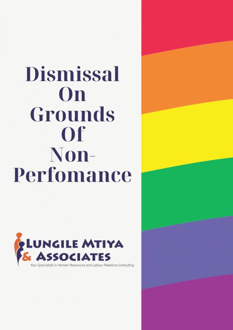 Dismissal on grounds of non-performance