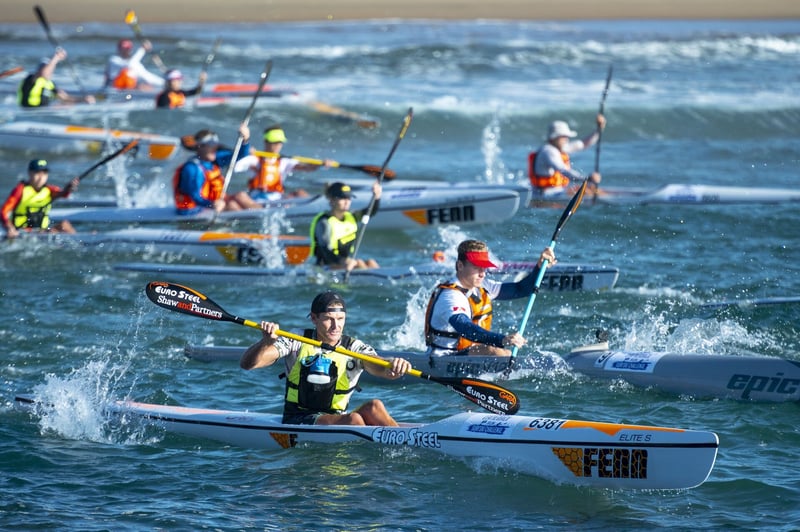 Engen Ballito Downwind Headlines Paddle Fest to Host the KZN Singles Champs