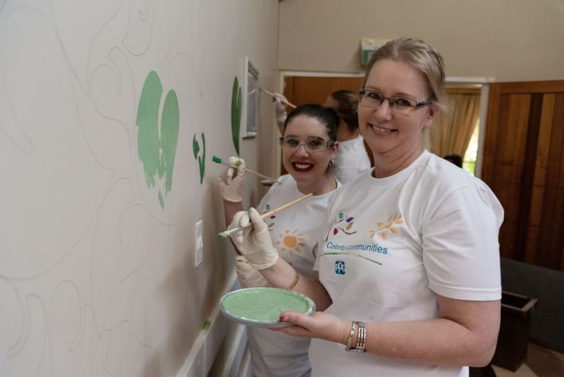 PPG and Prominent Paints Add Colour & Life to the Paul Jungnickel Home for Adults with Disabilities