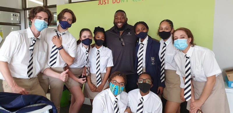 Inspired Schools’ Ambassador Tendai Mtawarira appointed to UNICEF Eastern and Southern Africa Region