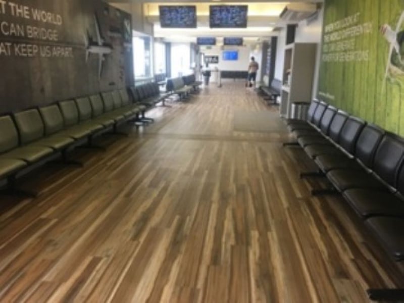 POLYFLOR SA HELPS TAKE LANSERIA DEPARTURES LOUNGE FROM DRAB TO FAB