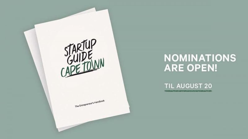 Nominations Open for New Book Dedicated to Cape Town's Startup Scene