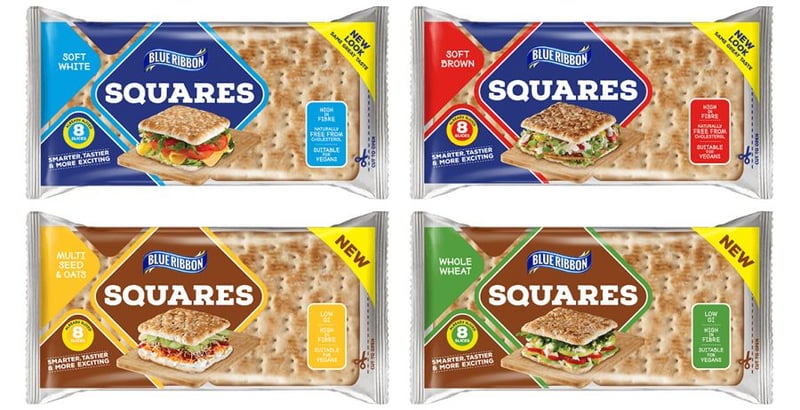 Lunch Levels Up Blue Ribbon Introduces All New Health Squares