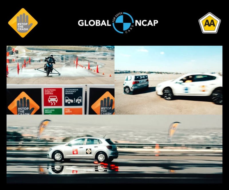 #StopTheCrash Campaign for Car and Motorcycle Safety Launches in South Africa