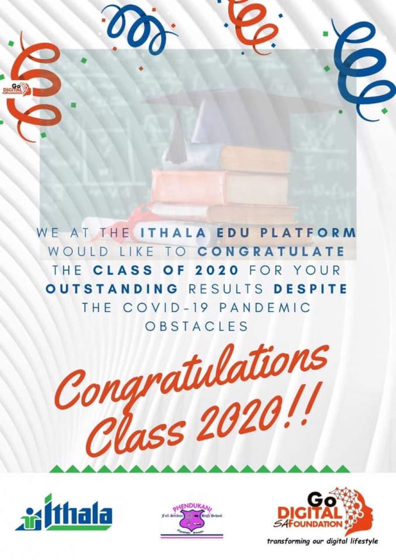 The ITHALA EDU Platform helped countless Grade 12 students during COVID-19