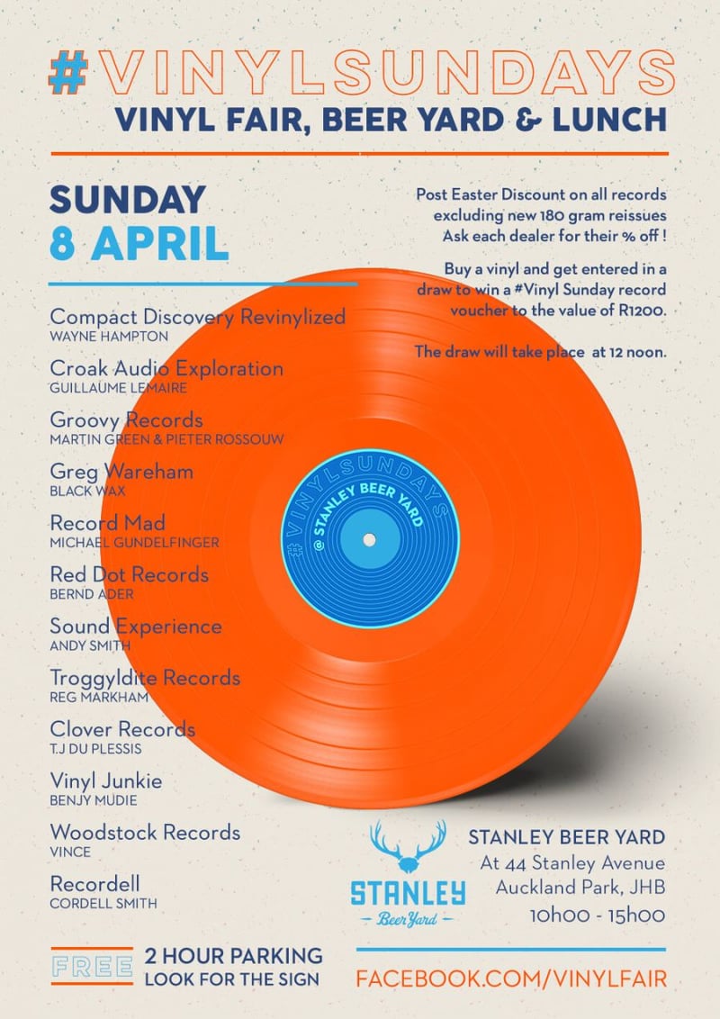 #VinylSunday promises something special in April