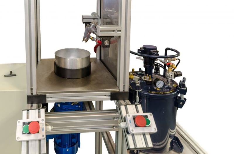 Tectra Automation supplies all ingredients for  new Bakesure automatic tin spraying system