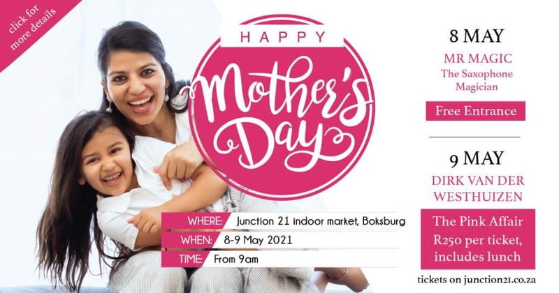 Junction 21 Has Shopping And Entertainment Lined Up To Celebrate Mother's Day