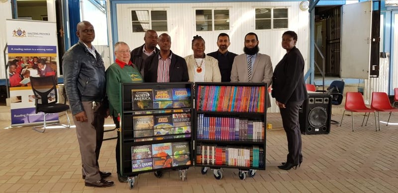 Innovative Mobile Libraries provide a boost for education aspirations at Philena Primary School in Centurion