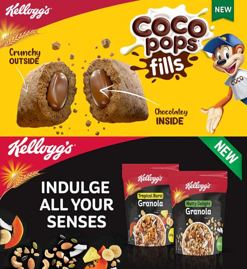 Kellogg’s continues to innovate, bringing consumers on trend products