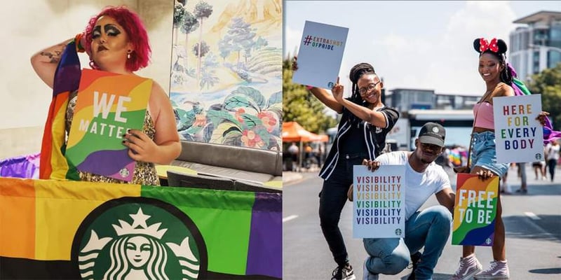 Starbucks highlights the many meanings of “Pride” in SA