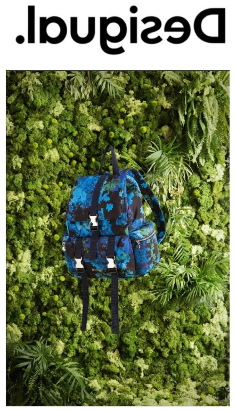 Pack Your Dreams in Desigual's Camoflower Backpack