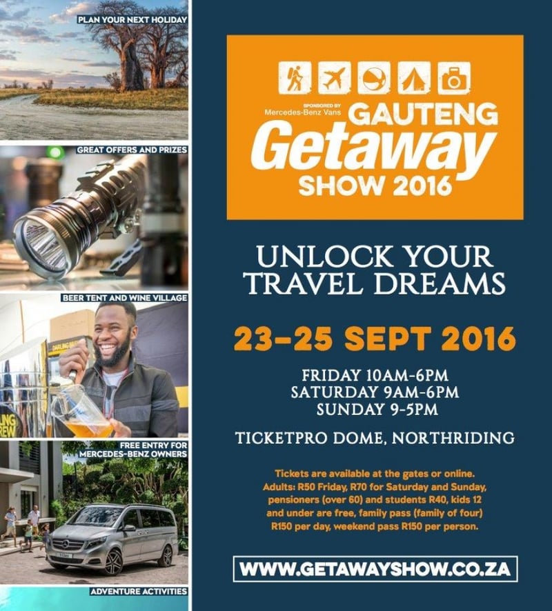 The Gauteng Getaway Show is back!