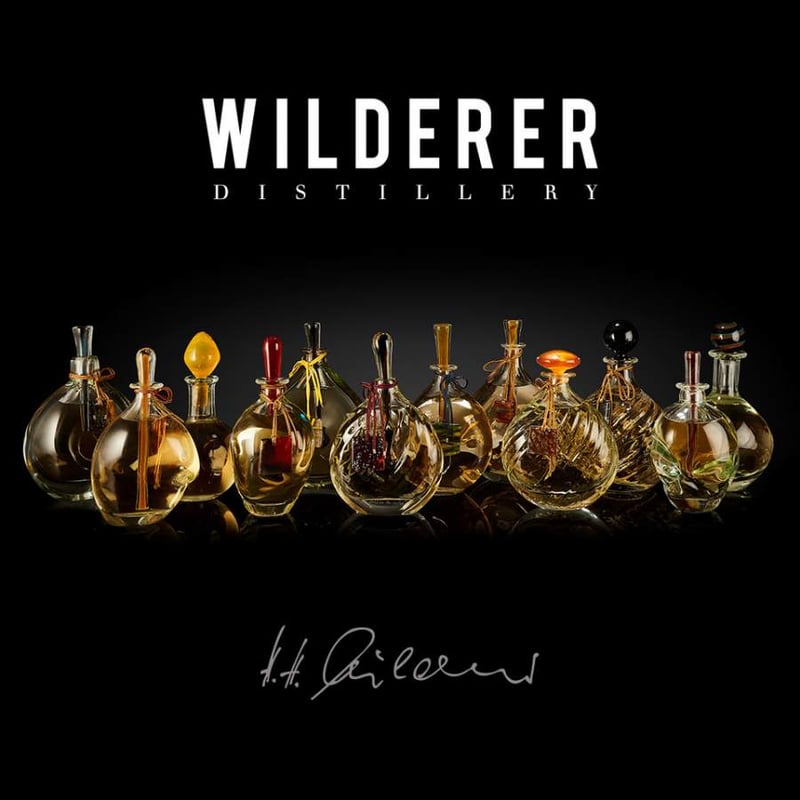 Wilderer Distillery Celebrates 25th Anniversary With Collector's Item Bottles From Master Glass-Blowers