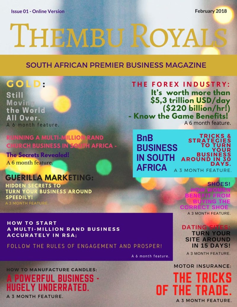 Thembu Royals Magazine “10 Days In Public Space & The Way Forward”