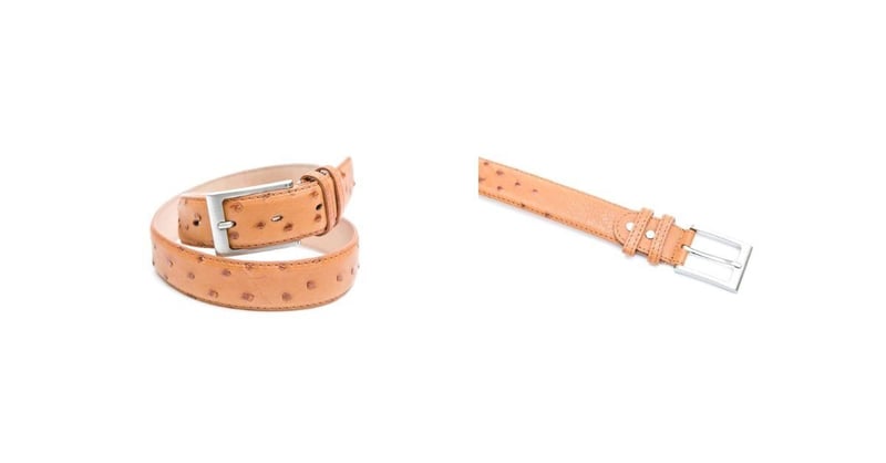 Discover the Elegance of Ostrich Leather - A Guide to Unique Belts