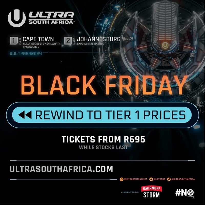ULTRA South Africa announces Black Friday Rewind special offer
