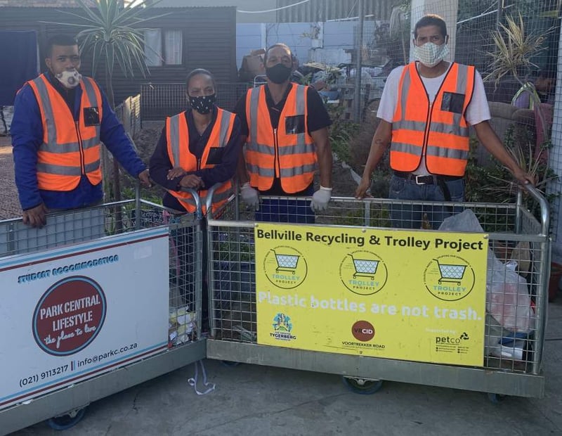 GTP’s trolley project is helping Bellville become cleaner, greener and more caring