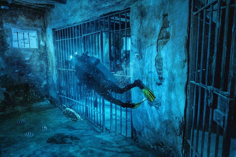 Future World Tourism may include an underwater visit to Mandela's Former Prison Cell in Cape Town