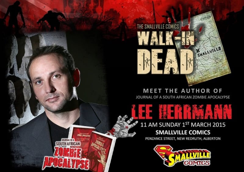 Journal of a South African Zombie Apocalypse to be at  Smallville Comics Grand Opening