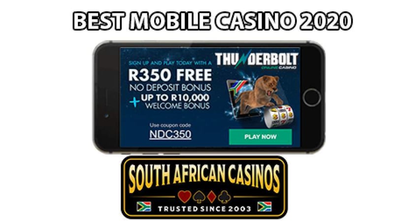 SouthAfricanCasinos.co.za Votes Thunderbolt Casino “Best Mobile Casino 2020”