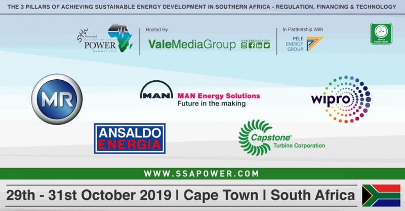 A fantastic line up of sponsors confirmed for the upcoming 5th Annual Southern Africa Power Summit 2019 #SSAPOW19!