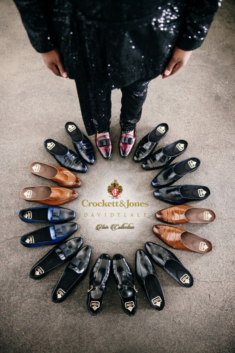 "Fashion King” David Tlale launches bespoke proudly SA shoe collection