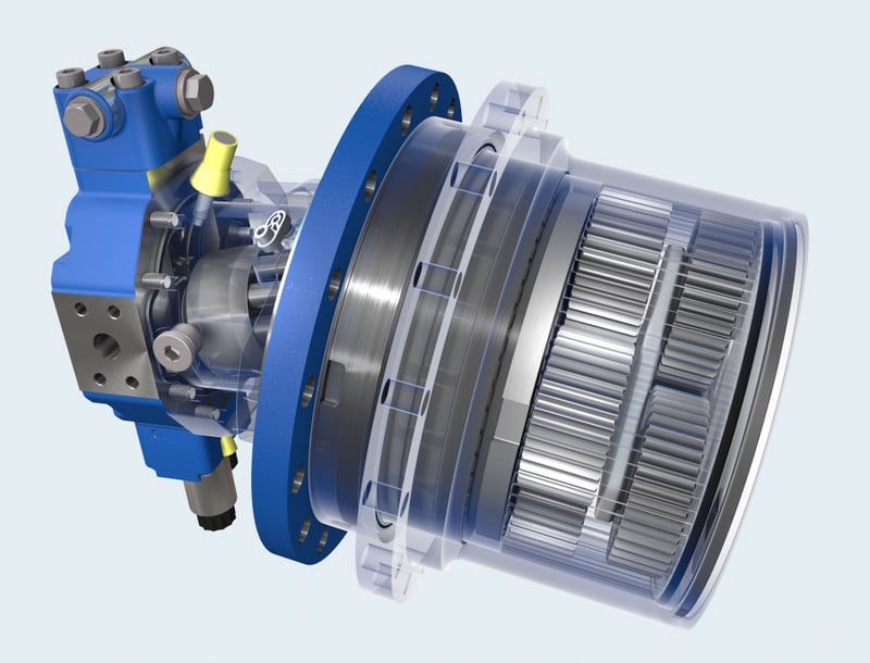 Hydrotrac GFT 8000 Gearbox from Hytec Increases Drive Train Performance by 10%