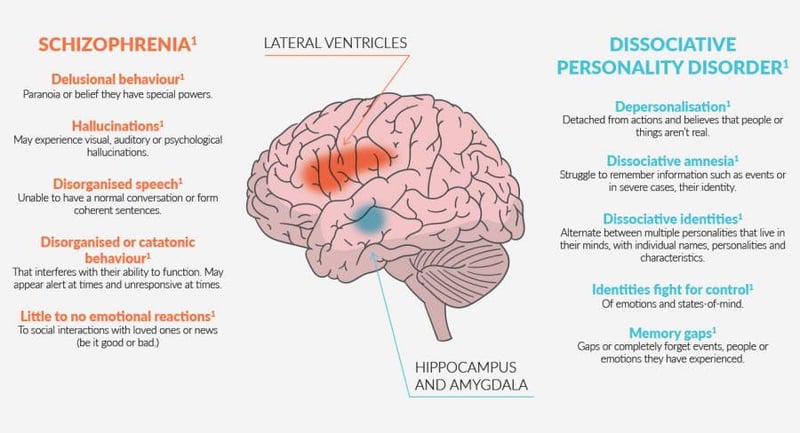 Schizophrenia does NOT mean multiple personalities