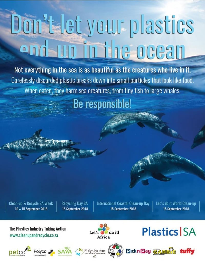 NEW RADIO AND TV ADVERTS FOR PLASTICS|SA FOCUS ON MARINE LITTER