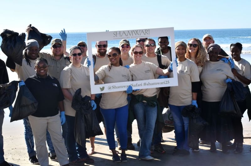 Shamwari Game Reserve Beach Clean Up