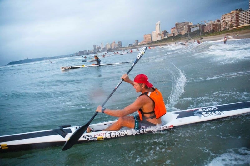 McGregor winning streak continues at world’s oldest Surfski race in Durban