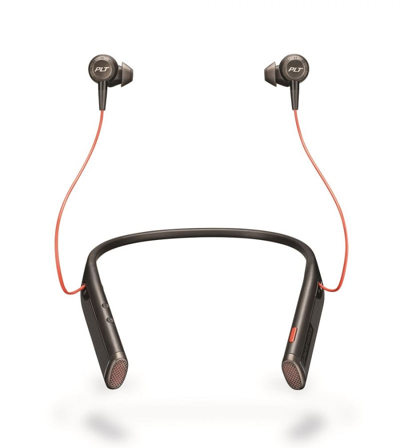 Plantronics introduces its first Bluetooth Neckband Headset with Earbuds: Voyager 6200 UC