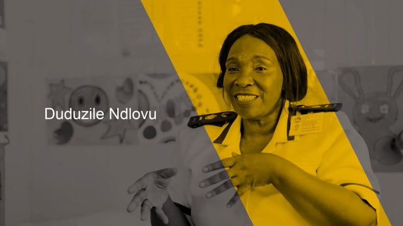 The Sponsors of Brave campaign - fourth nominee registered Nurse Dudu Ndlovu