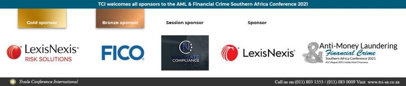 Trade Conferences International welcomes the 2021 medal sponsors of the AML conference 2021