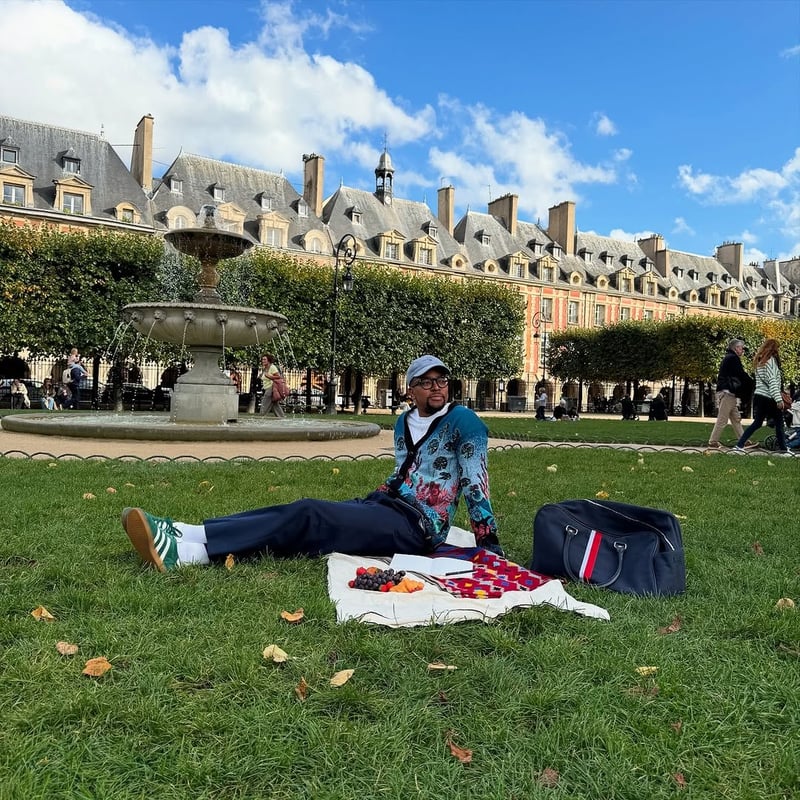 Maps Maponyane Explores Paris With Air France and Discovers His Connection to Home Abroad