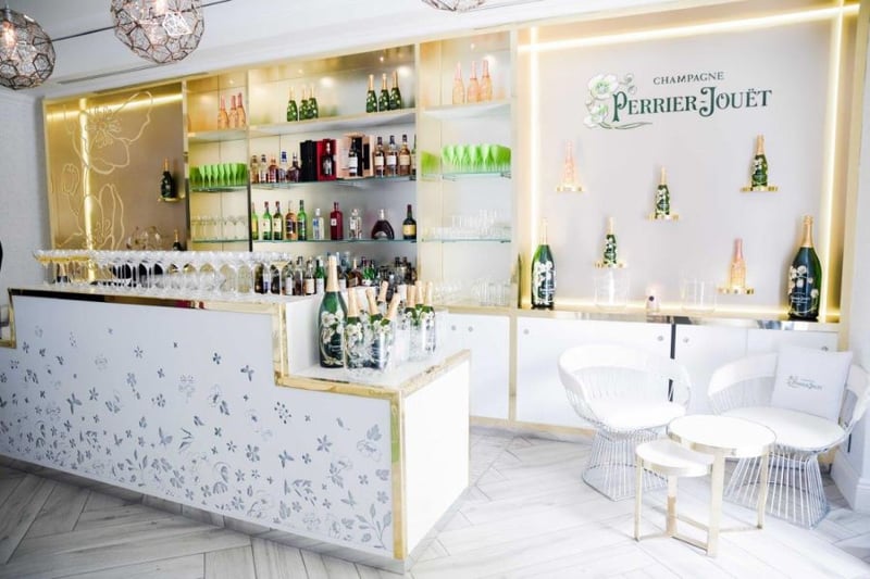 An enchantment of bubbles: 54 on Bath Launches the New Perrier-Jouët Champagne Garden