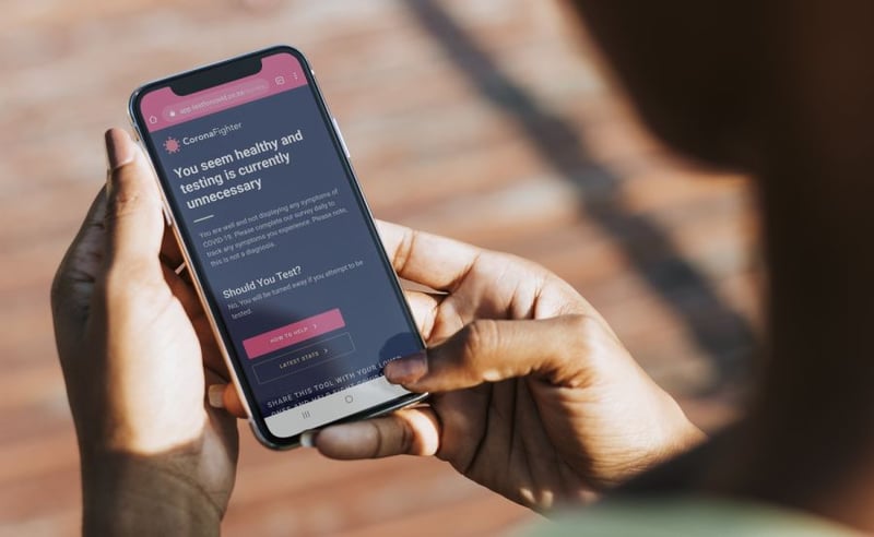 The CoronaFighter WebApp brings South Africa immediate aid –  track your symptoms daily