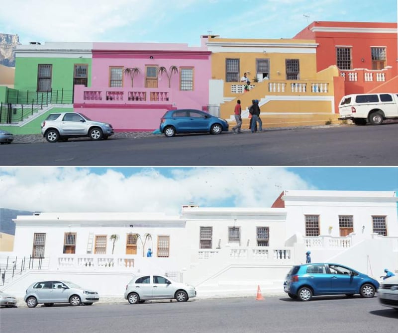 DUKE Paints Bo-Kaap White To Launch Jive #DalaYourColour Campaign