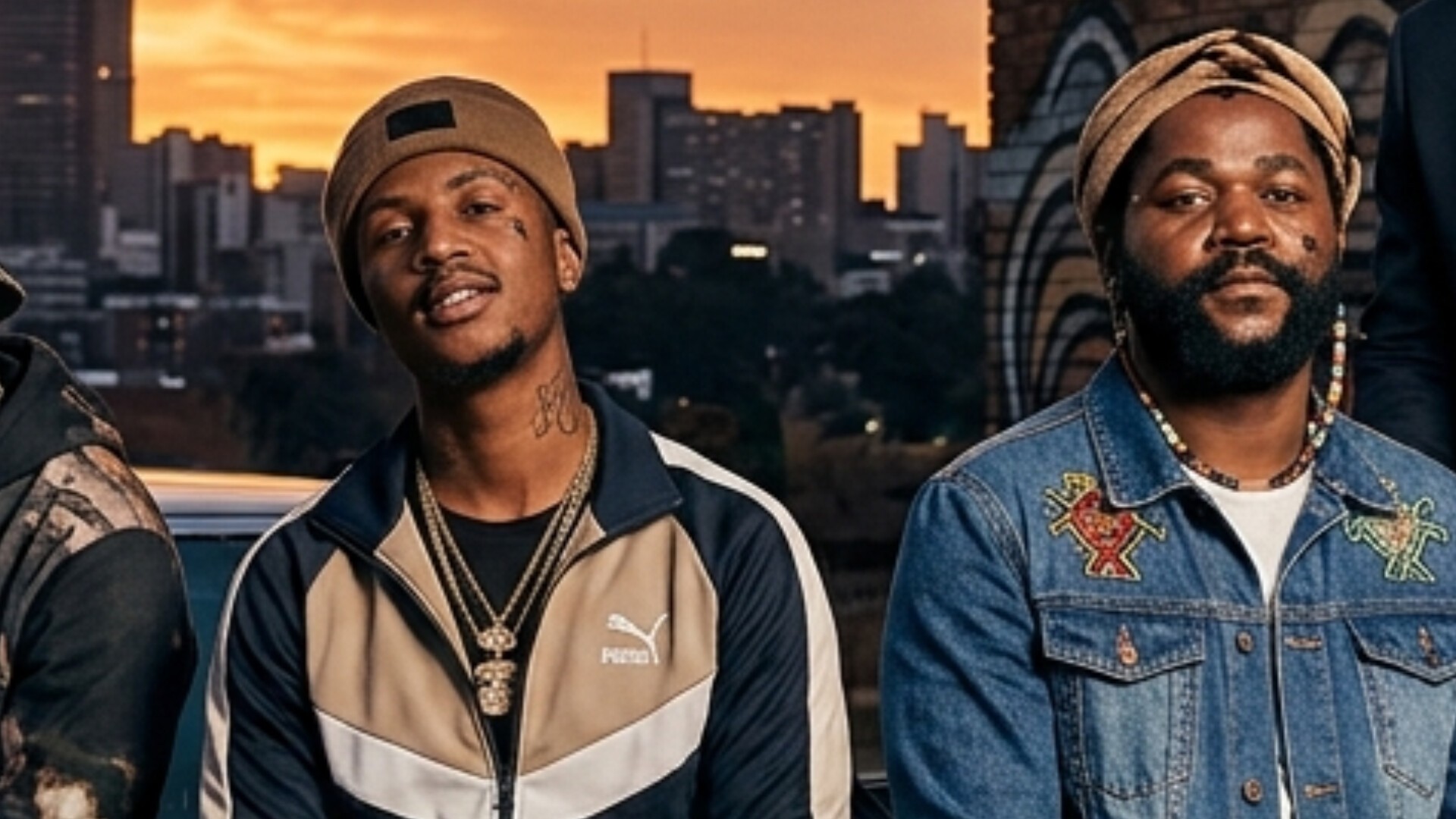 Mj Ruff South African Hip-Hop Royalty Reunite - Ruff, Emtee, Sjava, And Saudi ...