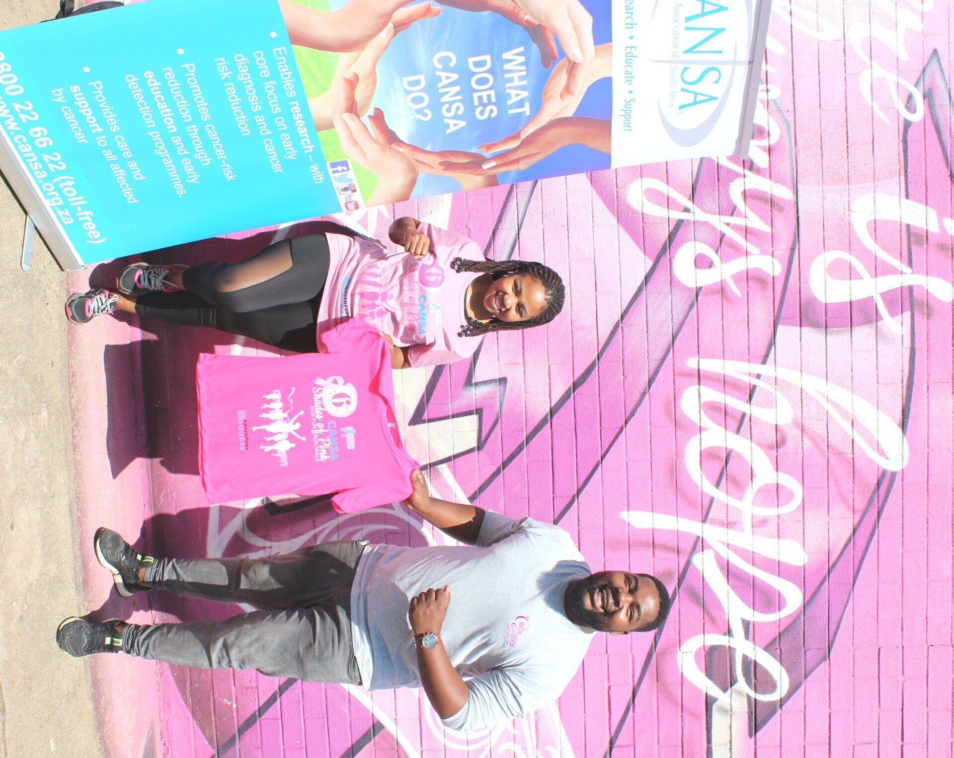 It is time to “think pink” for the Davenport Square - CANSA Shades of ...